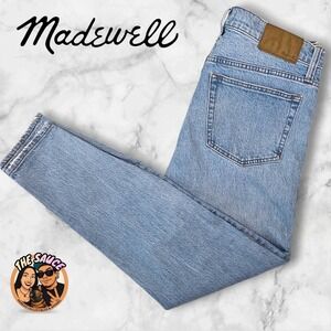 Madewell Light Wash Denim Jeans Slim Fit Mens 31x30 Classic Comfort 90s Style